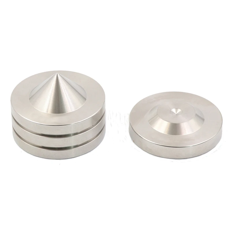 

3pcs 49mm 304 Stainless Steel Speaker Shock-absorbing Spike Pad Fever Audio Amplifier Damping Feet Isolation Base Cone Stand