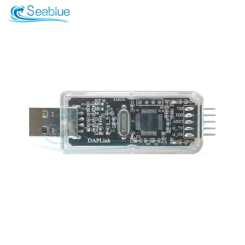 Imagem -02 - Simulador Depurador Cmsis Dap Dap Link Bateria Recarregável com Firmware Atualizável