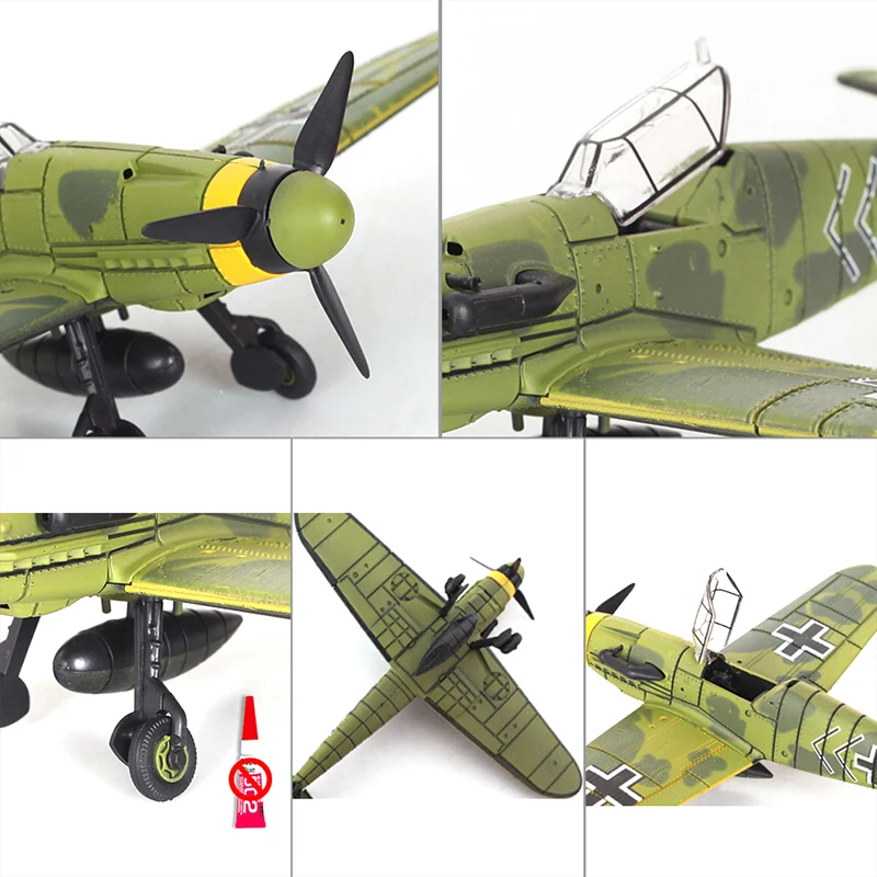 1Pcs Assemblare Modello Combattente Modello di Giocattoli di Costruzione di Set di Utensili Pressofuso 1/48 Bilancia Guerra-II Spitfire Regalo per il Ragazzo