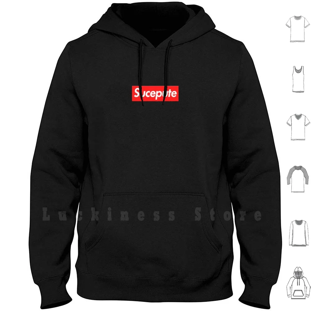 Classic Sucepute Hoodies Sucepute Alkpote Vald Megapute Rap Sucks Damso Brussels Paris