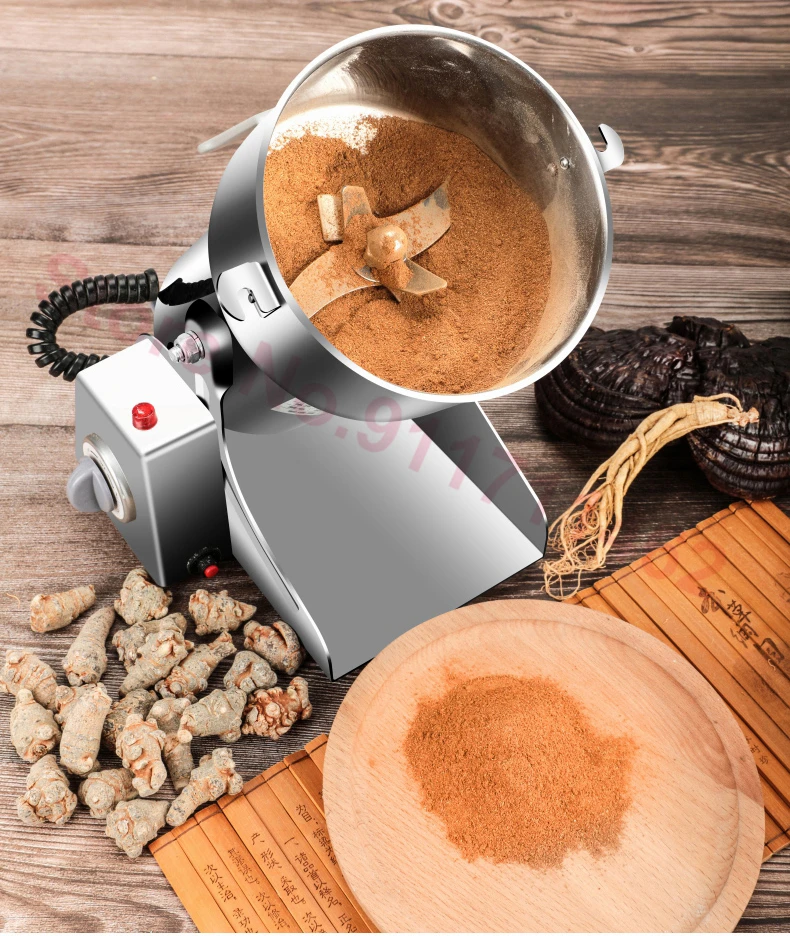 800 г качели Тип Электрический зернорубочная машина 220V Крупы дробилка для трав Кофе Сухой шлифовальный станок