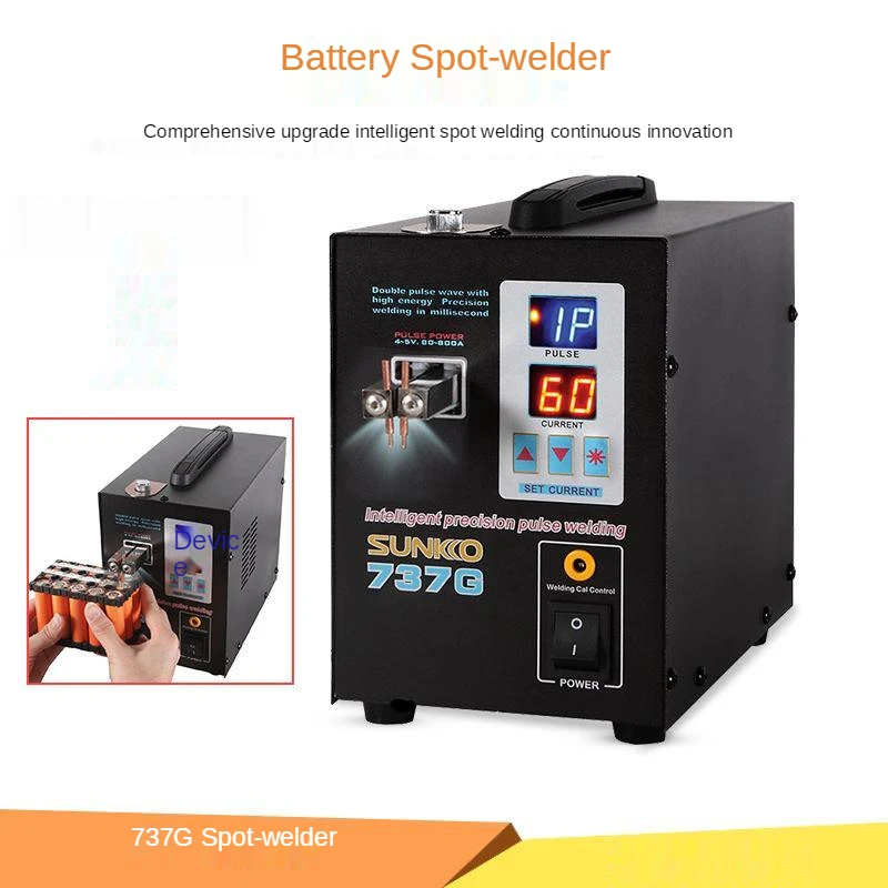 737G Lithium Battery Spot Welder Machine 1.5KW Led Light Spot Welding Machine for Spot Welding Pulse