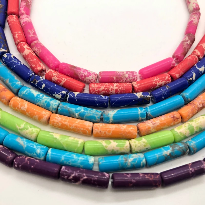 12mm 20mm bunte flache natürliche runde Lava Perlen Vulkan gestein lose Spacer Perlen Schmuck Ohrringe Halskette machen DIY Armband – Detail 4
