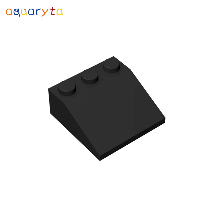 

Строительные блоки Aquaryta, 20 шт., детали MOC, склон, кирпич, 3x3 точки, совместимы с 4161 сборками «сделай сам», Обучающие игрушки, подарок для подростков