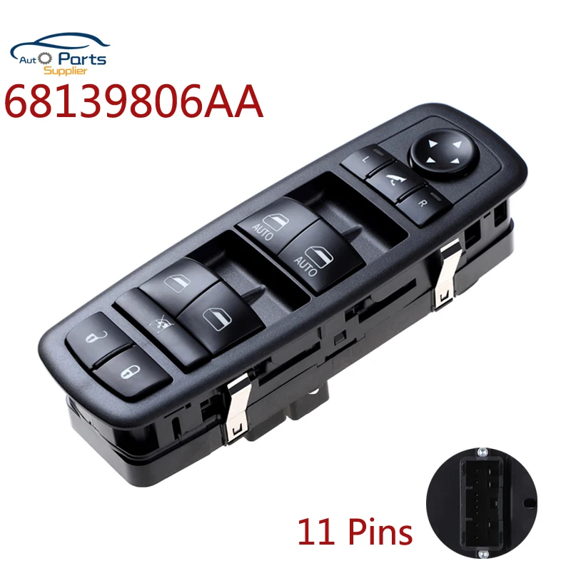 Auto Window Switch For Dodge Journey 2018 Chrysler 300 2015 car accessories 68139806AA 68139806AB 68139806AC 68139806AD