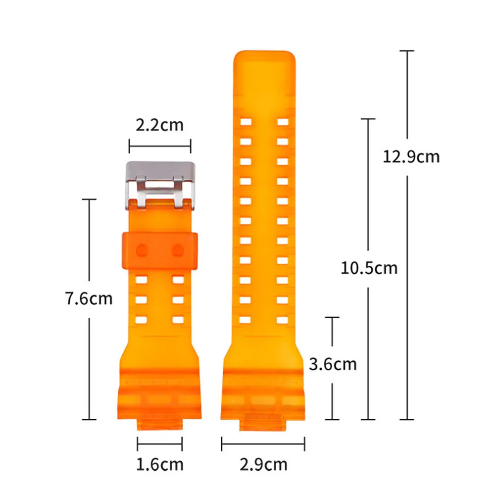 Silicone Watch Band for Casio G-Shock GA-100/110/120/150/200/300/400/700 GD-100/110/120 G-8900 GW-8900 Wrist Strap Bracelet