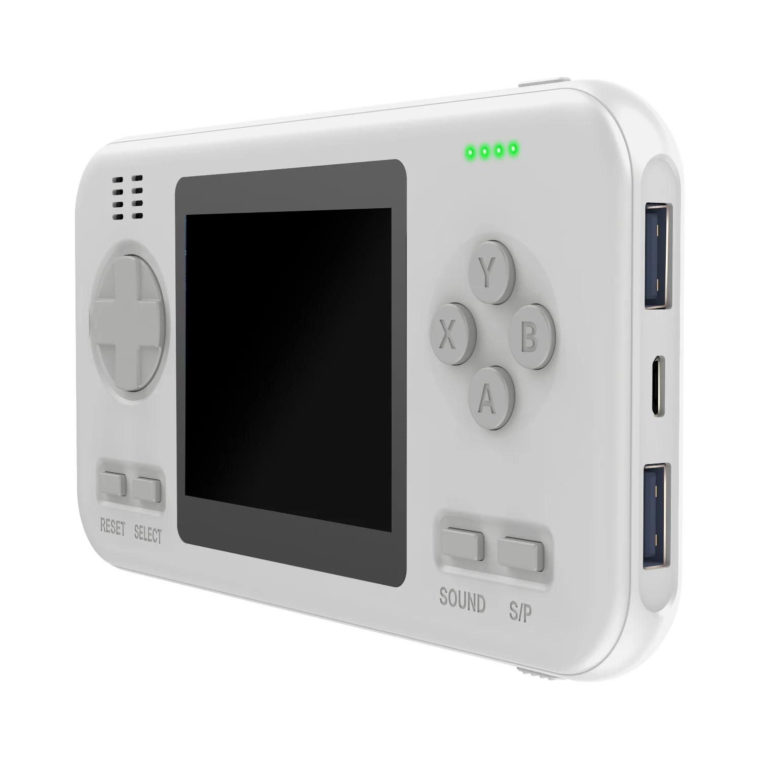 Bevigac 재미있는 휴대용 게임 콘솔, 파워 뱅크 내장 416 클래식 게임, 성인 친구 가족 생일 크리스마스 선물