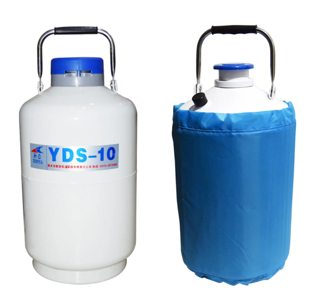 10/20L Liquid Nitrogen Container Cryogenic Tank Dewar Liquid Nitrogen Container with Liquid Nitrogen Tank Free Shipping