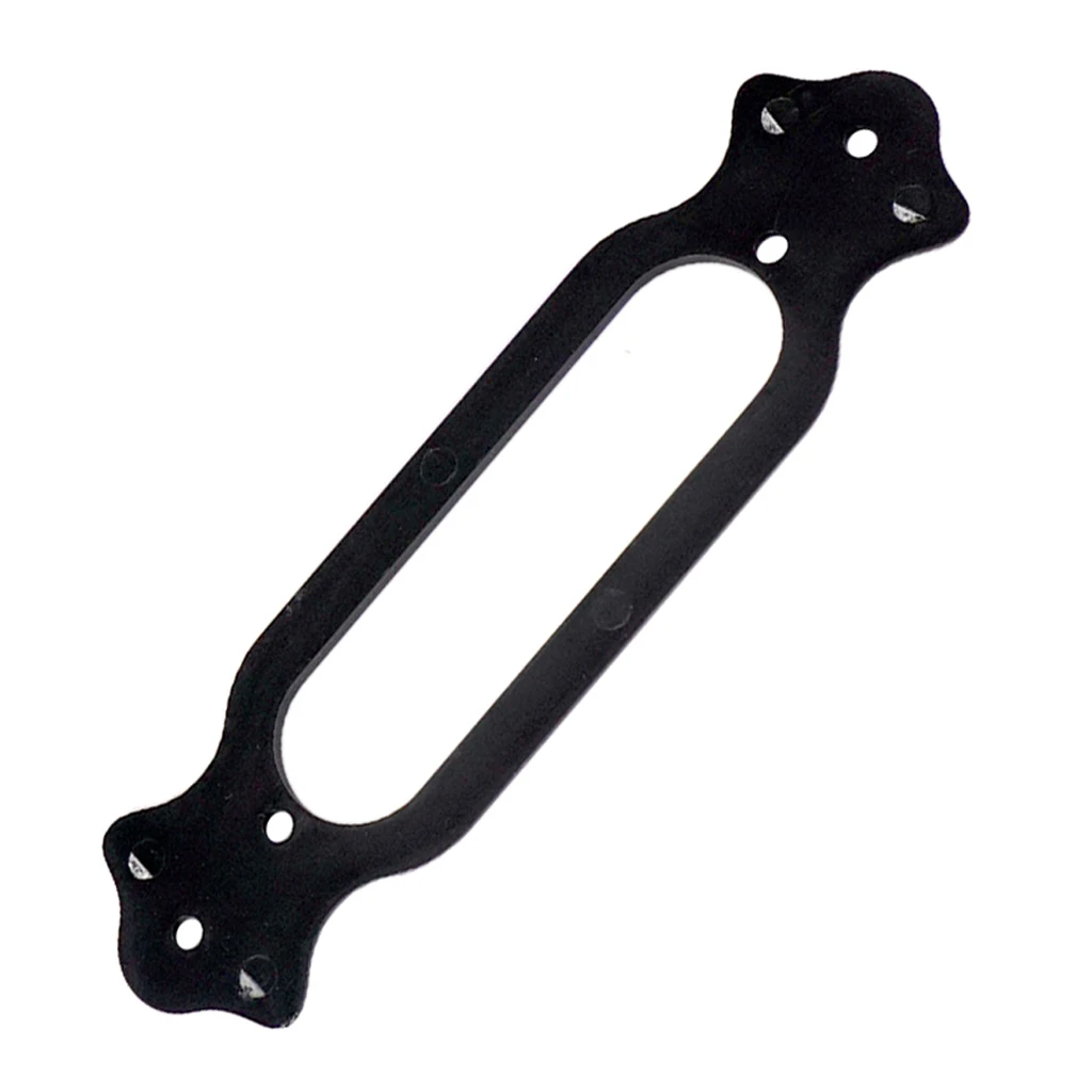 2pcs Single Coil Pickup Plates Holder Bracket Mounting Ring For Guitar