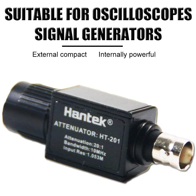 Hantek HT201 20:1 Attenuator for Automotive Diagnosis, 10MHz Bandwidth