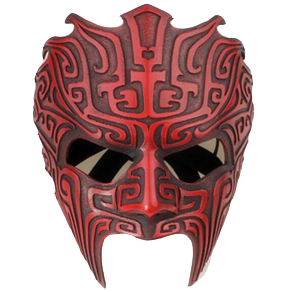 

China Traditional Style Full Face Mask For House Office Bar Decoration Masquerade Cosplay Party Live Boradcast Halloween Mask