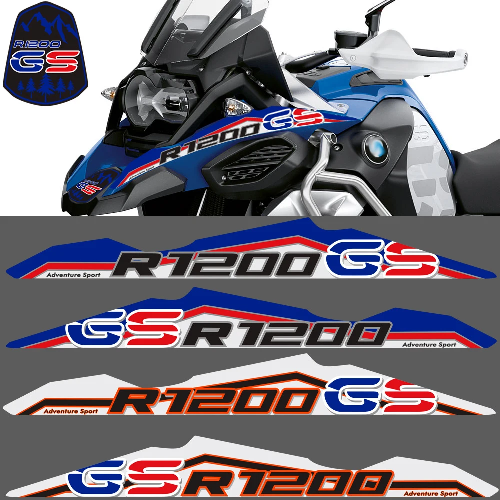 

R1200 R 1200 GS Motorcycle Stickers For BMW R1200GS Side Panel Protector Fairing Fender Extension Wheel Extender ADV Adventure