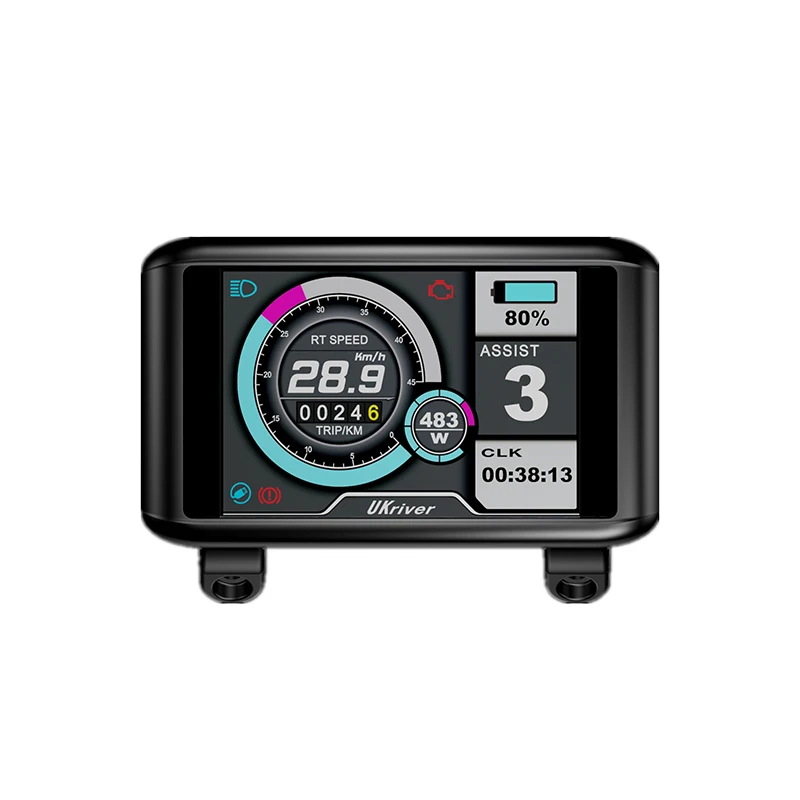 Sabvoton SVMC72100 V2 UKC1 48V-72V 100A 3KW BLDC e-bike Controller pcba con Display TFT E Bluetooth per motore mozzo a raggi QS