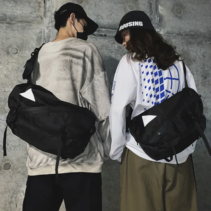 Fashion Couple Crossbody Bag Korean fashion large-capacity leisure shoulder bag outdoor travel bag for male and female students