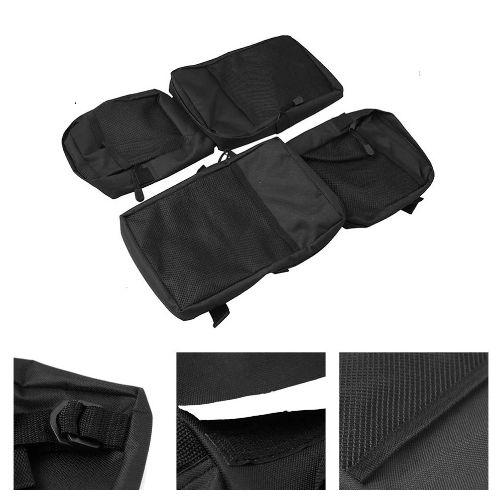 2PCS 600D Oxford ATV Fender Bags Off-road ATV Tank Saddle Bags Cargo Storage Hunting Bag Universal Motorcycle Mudguard