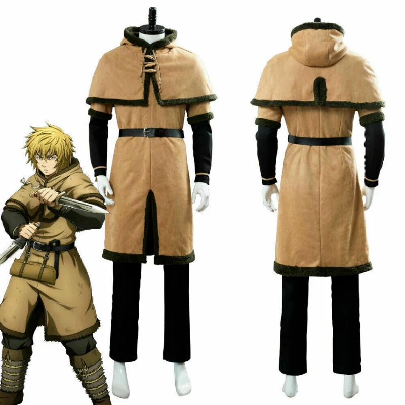 

Hot selling Vinland saga Viking thorn cosplay costume Halloween uniform set