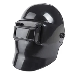 Sparkproof Welding Helmet Mask Hood Head Mounted Goggles Protector Power Grinding Black