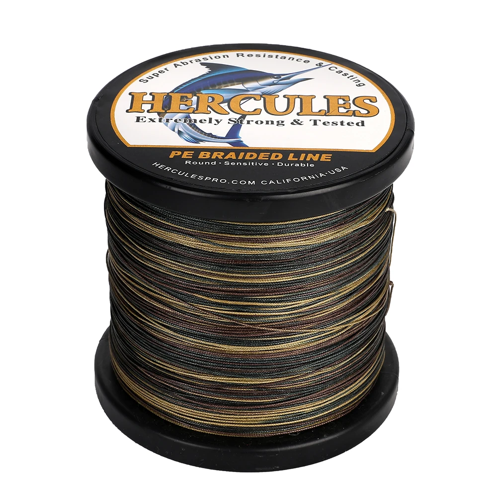 Línea trenzada Hercules X12 PE - Multifilamento superresistente carp