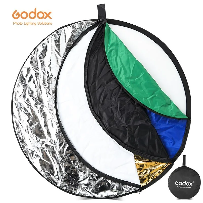 Godox 7in1 60cm 60x90cm 80x120cm 90x120cm 100x150cm 80cm 110cm Portable Collapsible Oval Round Photography Reflector Board