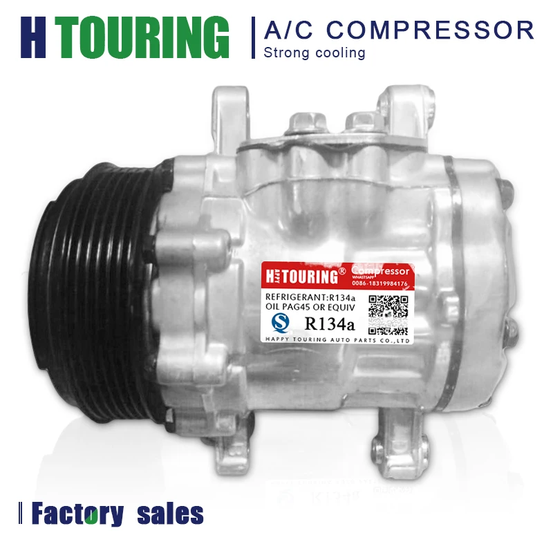 

SANDEN 7B10 SD7B10 Air AC Compressor for Fiat Seicento Cinquecento 7183 7181 46515197 571274200