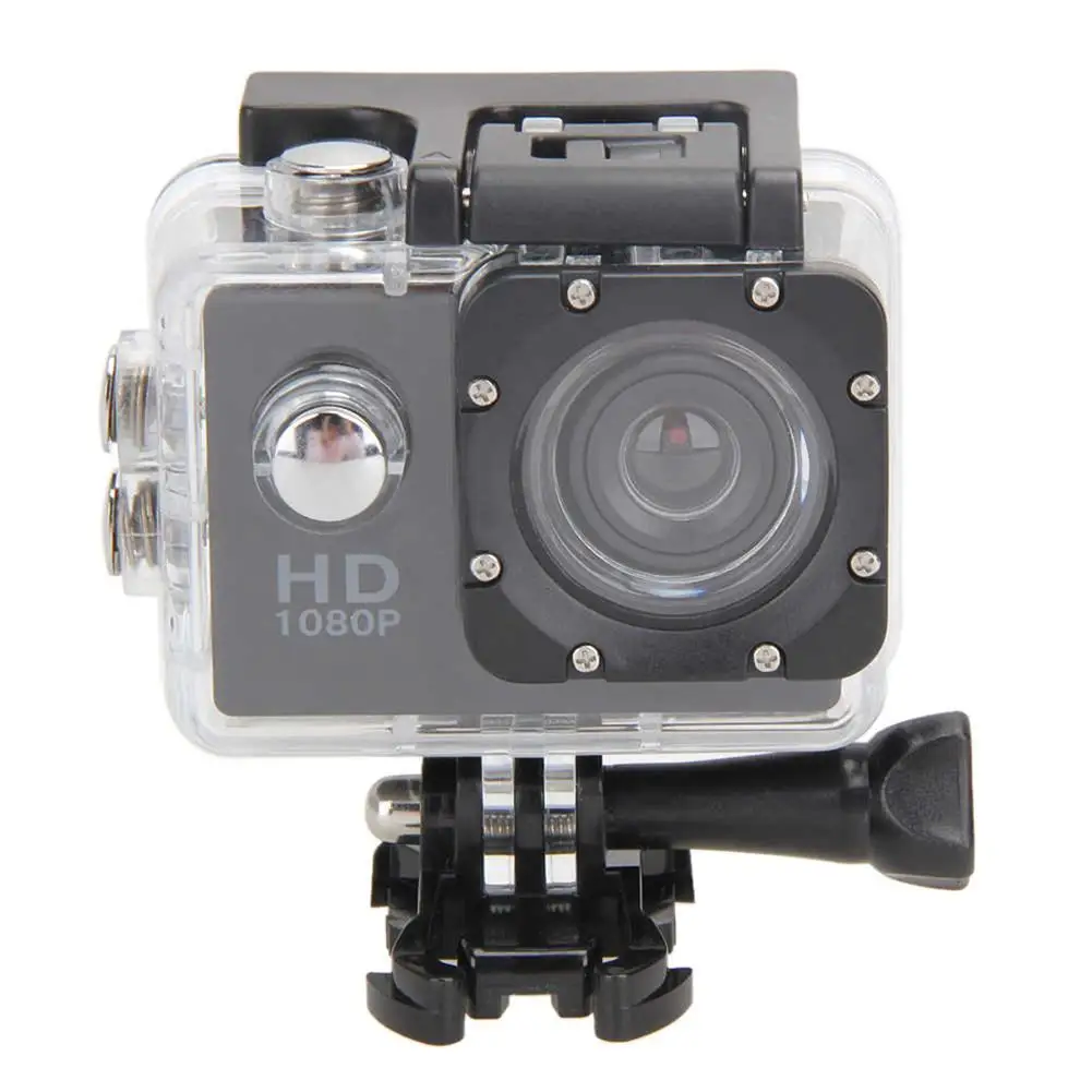 Ultra HD 4K Video Waterproof Camera Outdoor Action Sports Camcorder 1080P DV Cam Wide Angle 170 Degree Wide Angle 2.0 Inch