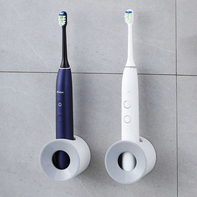 Xiaomi Youpin Toothbrush Holder Toothpaste Dispenser Storage Rack Wall-Mounted Space-Saving Household Bathroom Accessories Set - Image 3