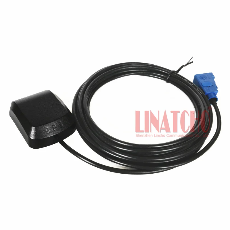 RNS2 RNS-E MFD2 VW SAT NAV Aerial Signal 1575.42MHz FAKRA-C Connector Small GPS Antenna