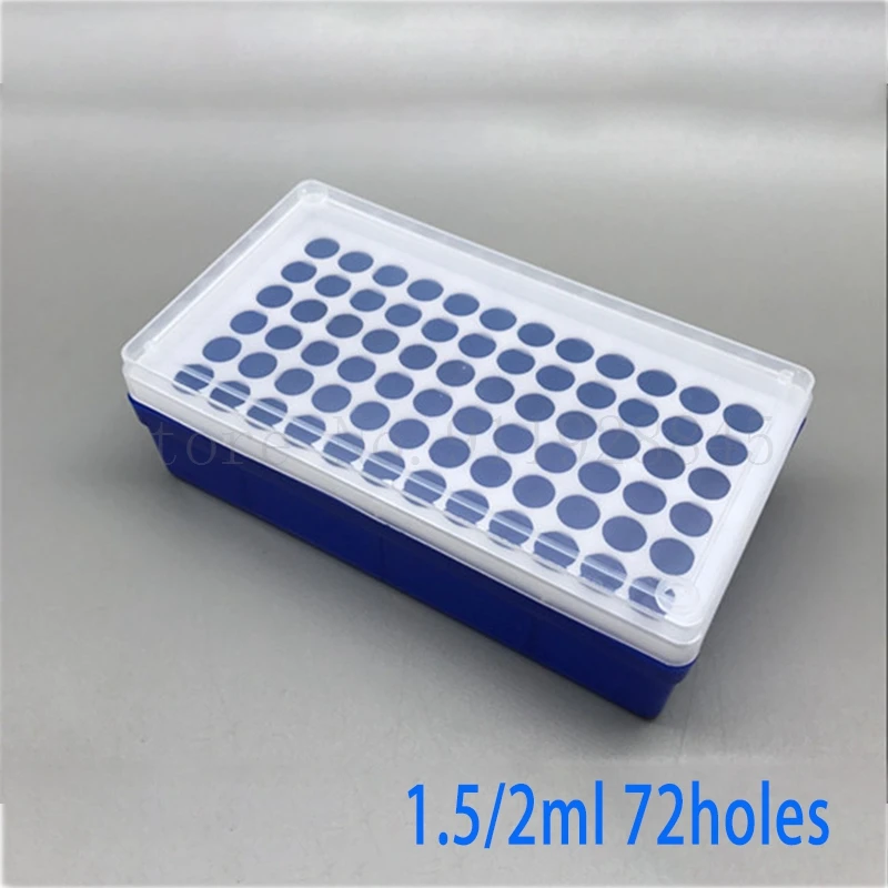 1pcs 0.5ml 1.5/2ml 5ml plastic Centrifuge tube box Laboratory supplies PCR tube Storage boxs