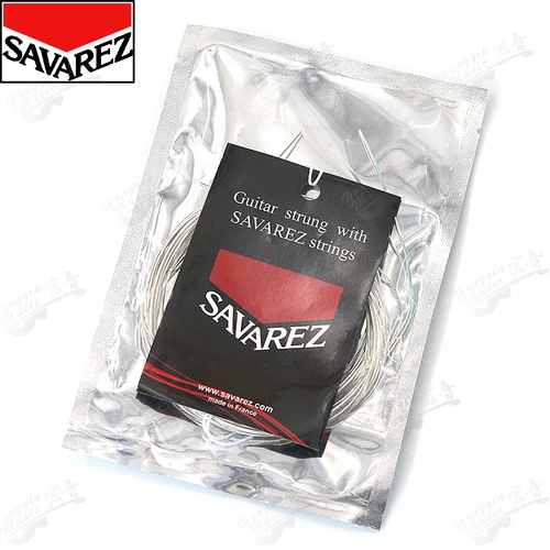 Imagen 2 del producto Savarez-cuerdas de guitarra clásica, conjunto de nailon con cuerdas de alta tensión, 500CJ