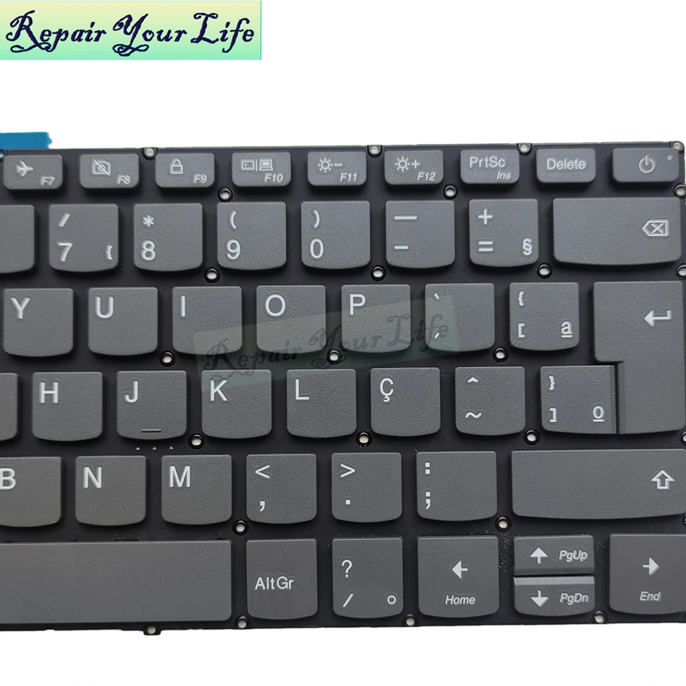 Teclado ruso, hebreo, Brasil, para Lenovo V14-ADA, V14-ARE, V14-IGL, V14-IIL, V14-IKB, 130-14ast, 130-14ikb, S130/130S-14IGM