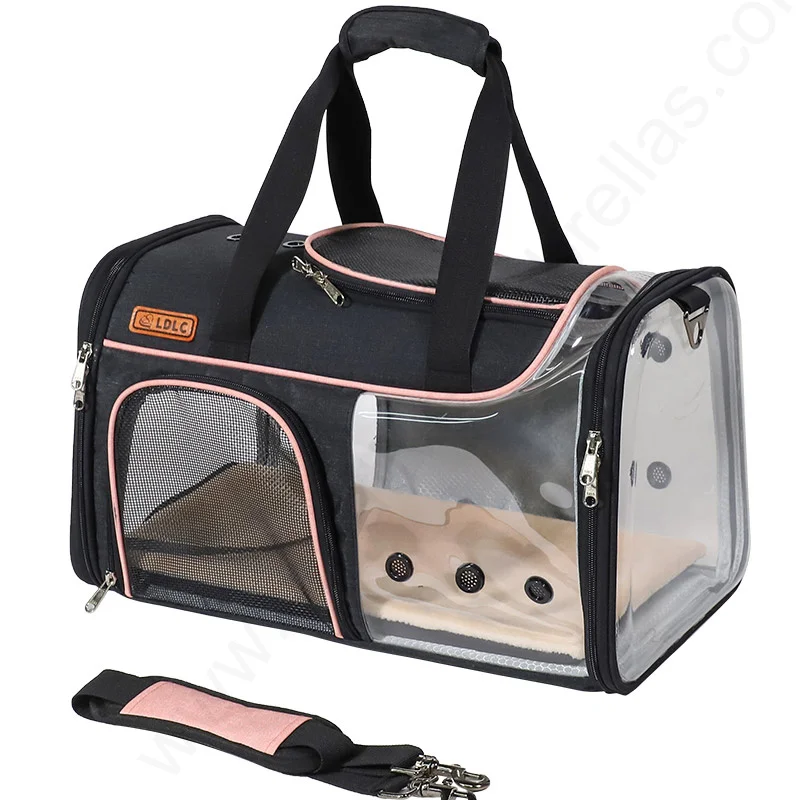 

10kg bearing environmental no-toxic portable boardable plane transparent pet bag carrier vented carrying dog cat house bed