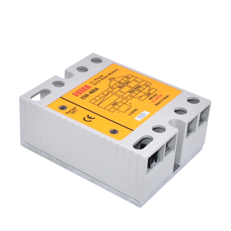 Original FOTEK ESR-40DA/25/60/80/100DA-H three-phase solid state relay module ESR-25DA ESR-40DA ESR-60DA ESR-80DA ESR-100DA ESR-