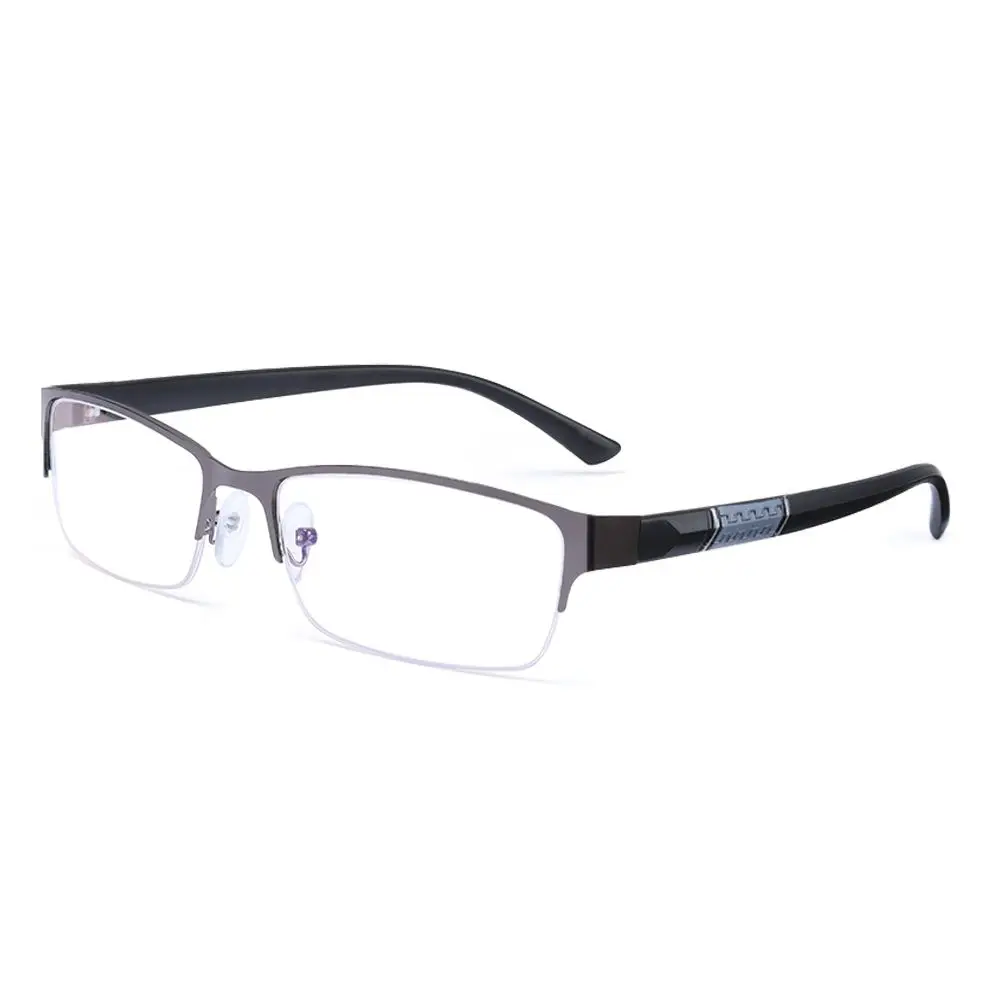 Metall Anti-Blaulicht Lesebrille weitsichtige Brillen Männer Business Brillen Dioptrien 0 1,0 1,5 2,0 2,5 3,0 3,5 4,0