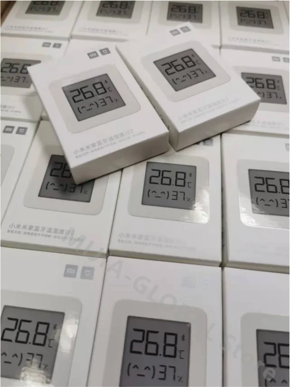 جهاز ترمومتر بلوتوث 2 ، لاسلكي ، ذكي ، كهربائي ، مقياس الرطوبة الرقمي ، مستشعر الرطوبة ، منزلي