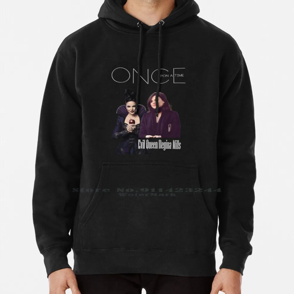 Once Upon A Time-Regina Mills Hoodie Sweater 6xl Cotton Regina Mills Once Upon A Time Evil Queen Swan Queen Lana Parilla Show