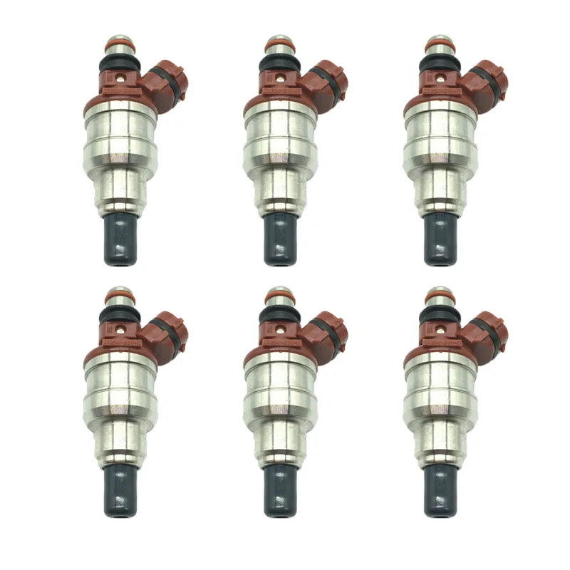 

6pcs 23209-35040 23250-35040 Fuel injector for TOYOTA EU Hilux 88~89 4RUNNER TRUCK 88~95 Land Cruiser 88~96 Hilux 1988 2.4L