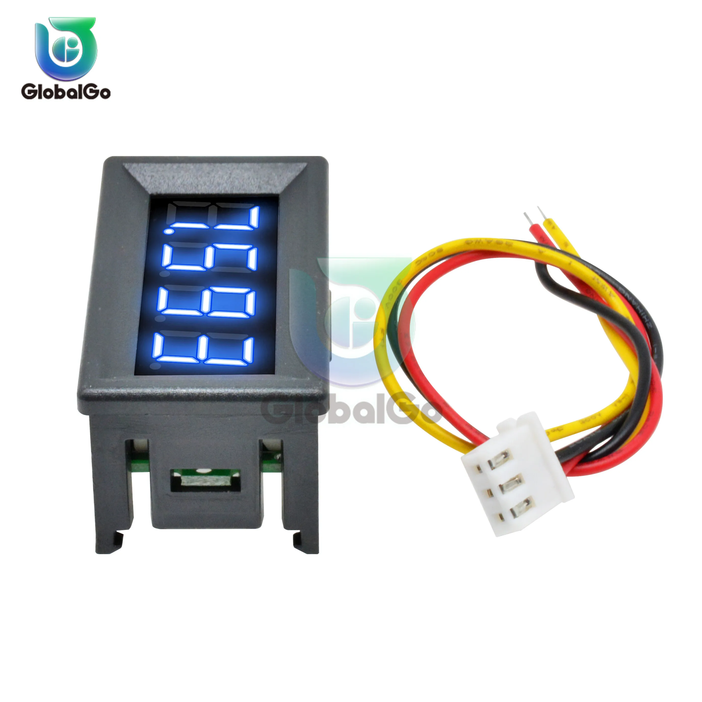 0.28 0.36 inch DC 0-100V 3 Wire Mini Voltage Meter Voltmeter Gauge LED Display Digital Voltmeter Meter Detector Monitor Panel