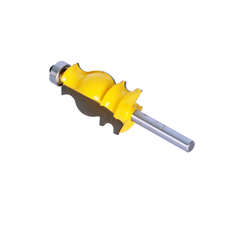 Imagem -02 - Chwjw-shank Architectural Moldagem Router Bit Carbide Escultura Fishtail Cortador Carpintaria Forma Cortador Ferramenta mm 1pc