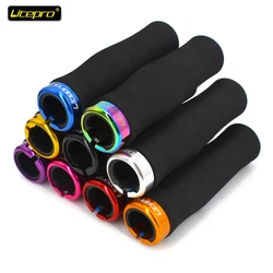 Litepro Bike Grips Bicycle mtb Grips Ultralight Handlebar Grips Bicycle Locking Sponge Hand Grip Bicycle Goods Bike Accessories