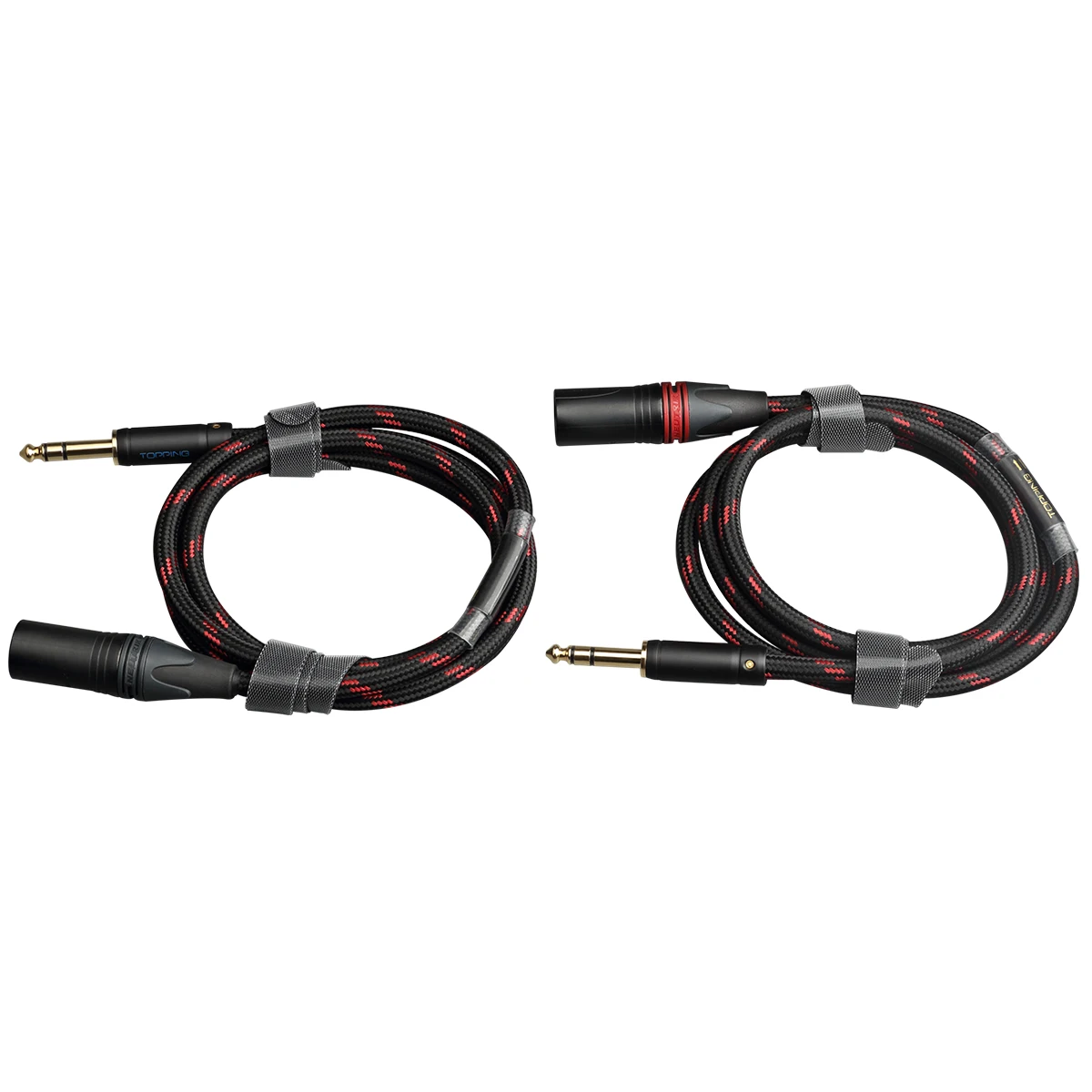 TOPPING TCT2 kabel Audio HIFI TRS do XLR duży, trójżyłowy, 6.35 rewolucyjny kabel balansowy XLR