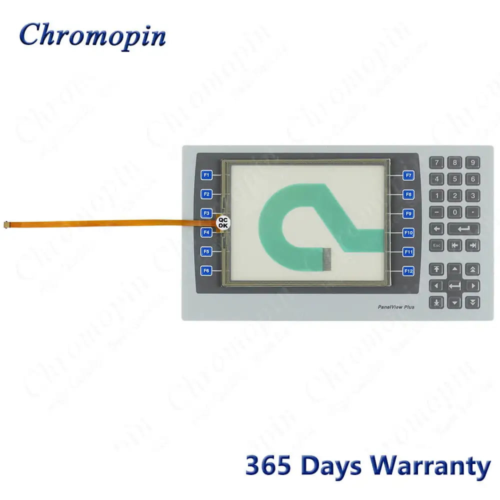 2711P-B7C22A9P New Replacement Compatible Touchpanel Touch Membrane Keypad for PanelView Plus 7 2711P-B7C22A9P Membrane Keyboard