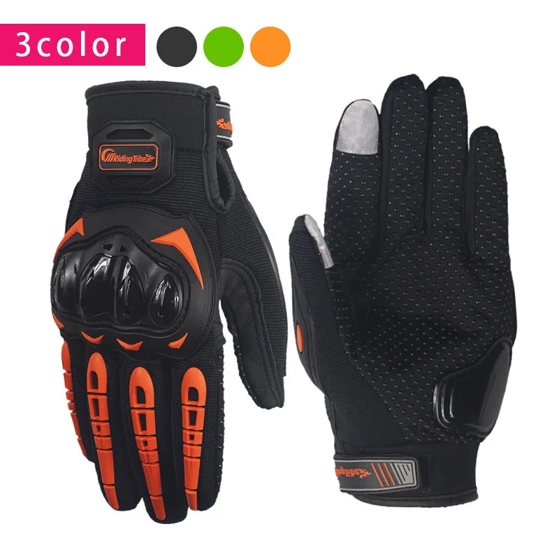 Motorcycle Breathable Full Finger Racing Gloves Sports Protection Bike Moto motorcyclist Gloves for triumph tiger 900 rally pro