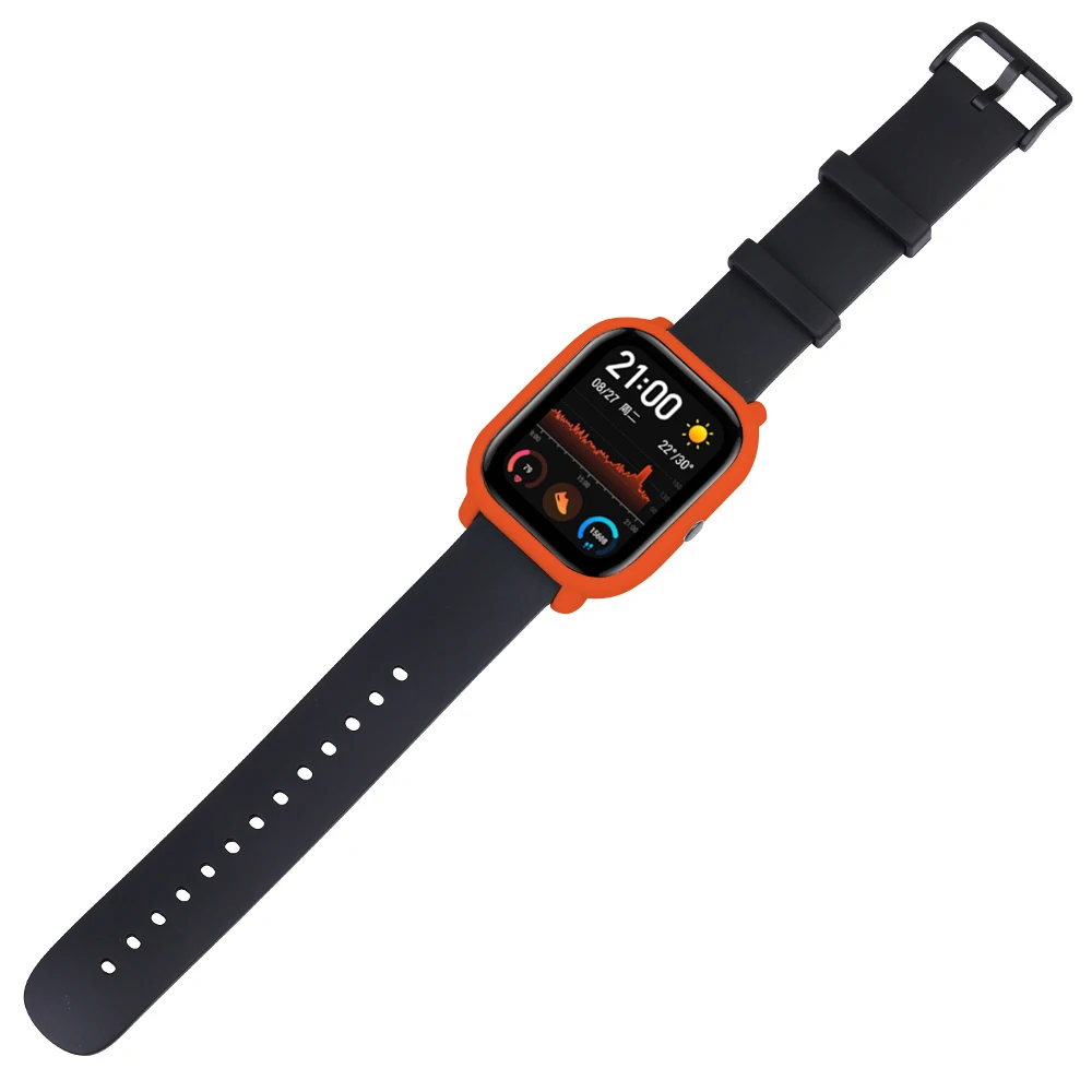 جراب واقٍ من السيليكون الناعم لـ Huami Amazfit GTS SmartWatch Shell لـ Huami AMAZFIT GTS حقائب حماية مغطاة بالكامل