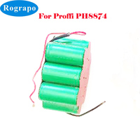 New 12V 2500mAh NI-MH Battery Pack For Proffi Home Multicomfort PH8874 Robot Vacuum Cleaner