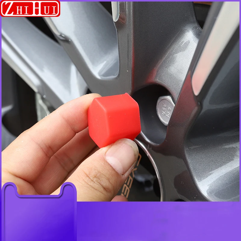 Car Styling Wheel Screw Nut Protcetion Cover Exterior Trim For Chery Exeed TX TXL 2018 2019 2020 Car Modificated Accessories