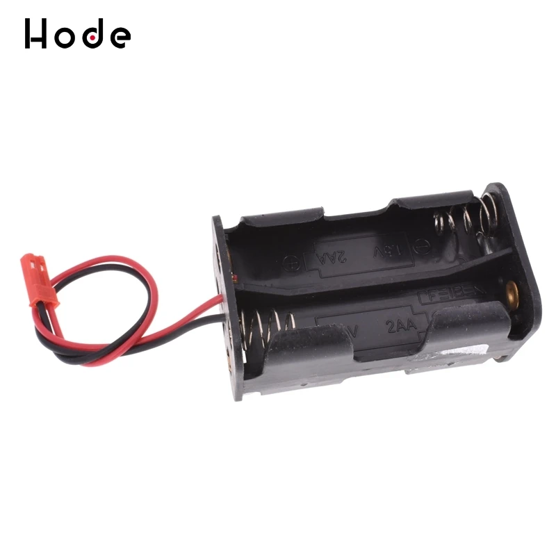 6V Volt 4X AA DIY Battery Holder Case Box Base PCB Mount Wire Lead Plastic Best