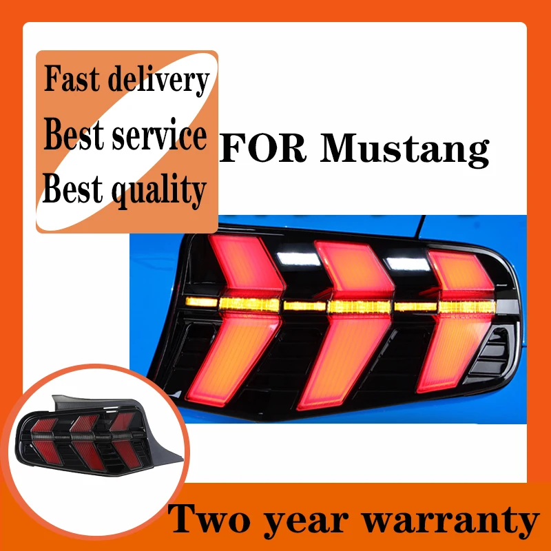 

For Car Ford Mustang 2010-2012 Tail Lamp LED Fog Lights Day Running Light DRL Tuning Tail Lights Car Accessories