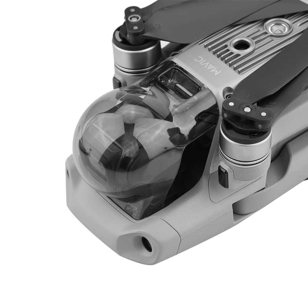 غطاء للعدسات غطاء رأس واقي لـ DJI Mavic Air 2 Gimbal غطاء مقاوم للغبار غطاء حماية الكاميرا غطاء العدسة لـ Mavic Air 2 ملحقات طائرة بدون طيار