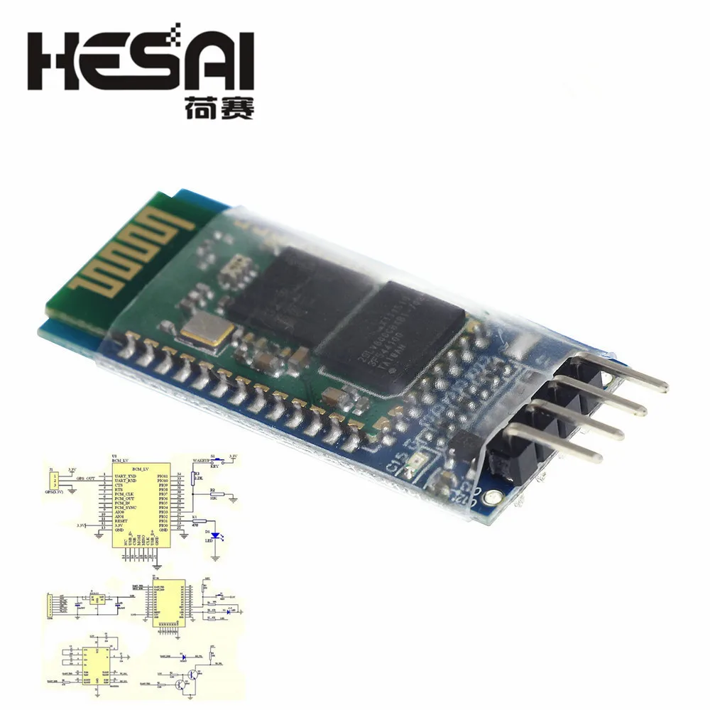 HC-06 Bluetooth Serial Pass-through Module Wireless Serial Communication HC06 Bluetooth Module for arduino Diy Kit