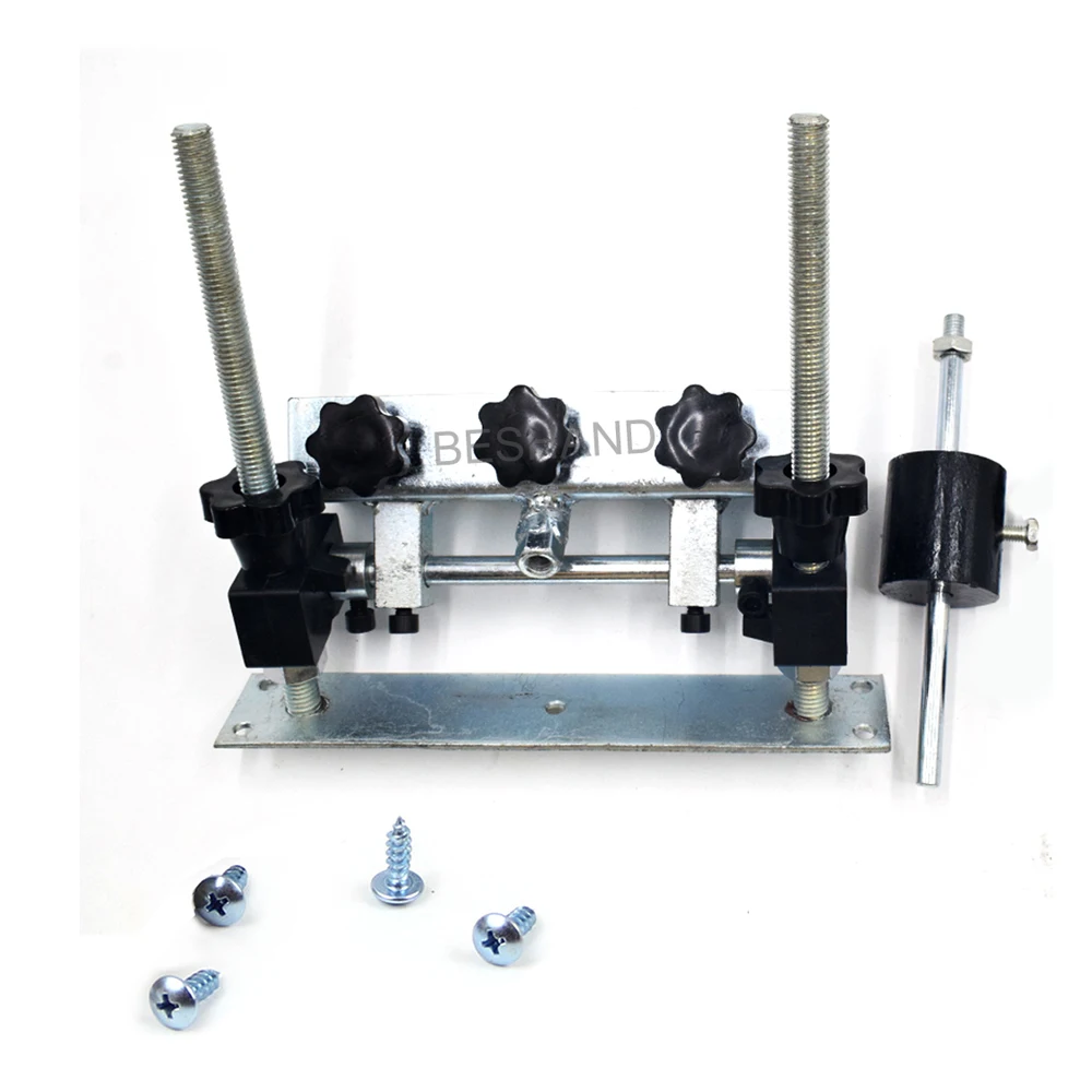 Screen Frame Hinge Clamps 17cm Width Silk Screen Printing Machine Tool Parts Head Flat & Three Dimentional Print DIY Fixture